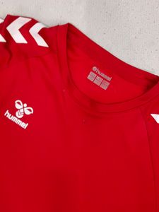 Red T Shirt Stretchable Material
