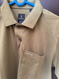 Van Heusen Olive Green Polo Shirt