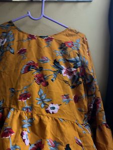 Floral Peplum Top