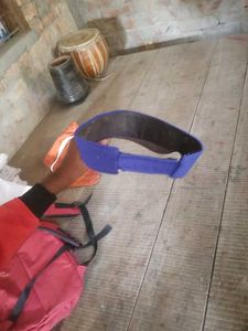 Blue Visor with White Trim