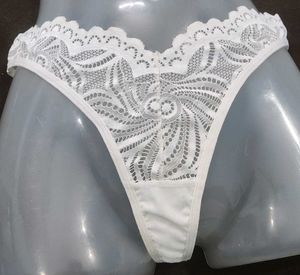 White Lace Thong🖤