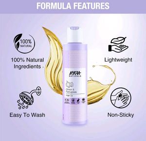 Nykaa Naturals Onion &amp; Fenugreek Hair Oil