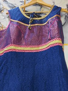 brand new Elegant Blue &amp; Pink anarrkalarge /XL