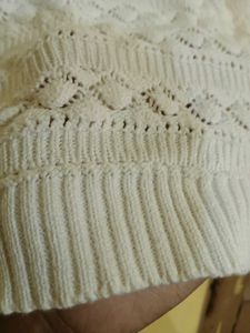 White Korean Short T From Zudio