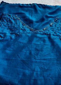 Beautiful Stone Work Kurti