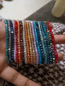 Glass Crystal Bracelet 🔮