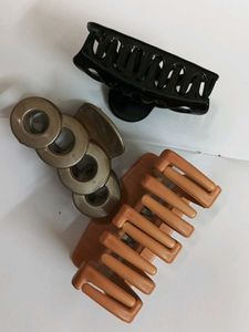 Combo Of 3 Hair Clutures