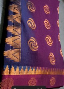 Elegant Festive Saree 💜