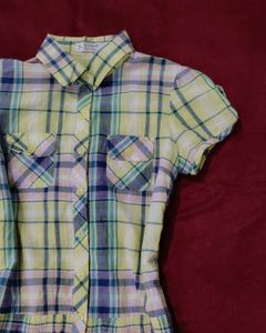 Y2K Fitted Vintage Button Down Blouse