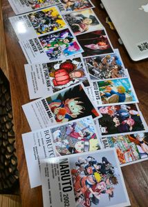 15 Polaroid Info Posters Of Top Anime