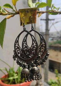 Oxidised Jhumkis