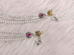 Pure Silver Anklet