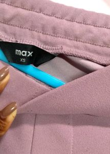 Stylish Mauve Cargo Pants🩷