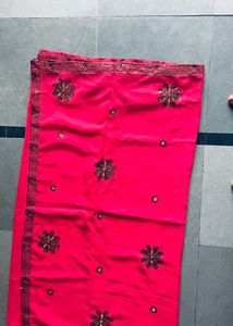 Pink Saree