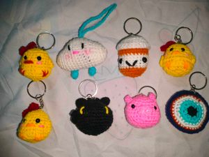 Crochet Keychains - Adorable Charms