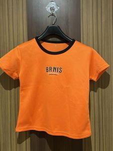 Orange BRNIS Tee