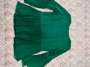 Peplum Crop Top