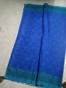 Branded Wedding Elegant Blue Saree