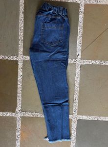 Mom’s Fit Dark Blue High-Waisted Jeans