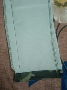 Camouflage Print Jeans