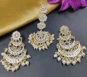 Beautiful Celebrity Style Mangtika Set🧿❤️