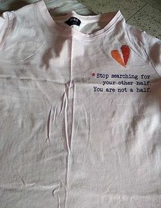 Graphic Tee - Be Your Own Half