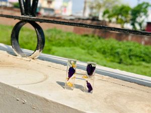 Resin Alphabet Keychain