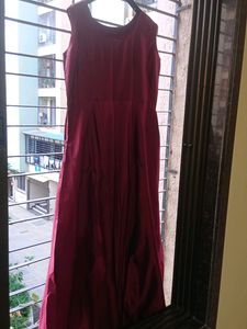 Maroon Ethnic Gown