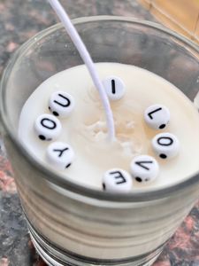 Secret message Candle With fragrance