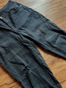 Black Torn Skinny Jeans
