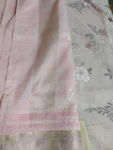 Elegant Pink  Saree (women's)