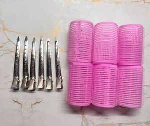 Hair Rollers and Clips 6 pc Set