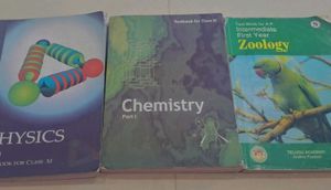 Textbooks: Physics, Chemistry, Zoology