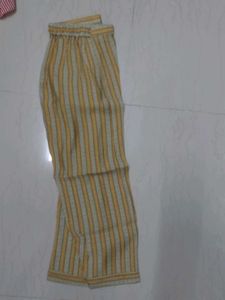 Yellow Printed Salwar Kameez Set