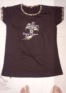 Pure Cotton New Night Suit (Unused)