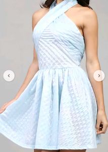Blue Party Dress