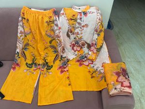 Co Ord Set With Dupatta