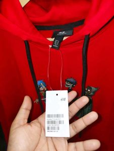 GORILLAZ LOOSE FIT PRINTED HOODIE 😎🔥🤩