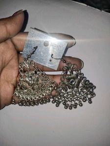 Floral Jhumka Earrings