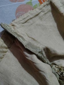 golden Embroidered Blouse