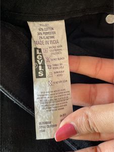 Levi’s Black skinny Jeans