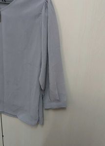 Formal Grey Top.