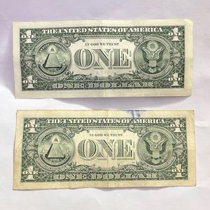 Semi Fancy One Dollar Bills Collectable