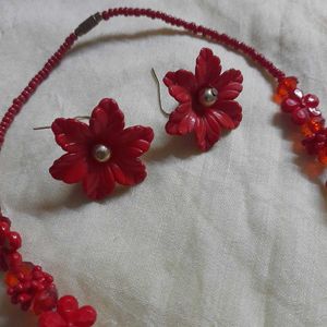 New Floral Necklace Set