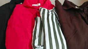 Stylish Shirts Bundle Together