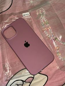 Iphone 13/14 Silicon Cover With Phone Charm