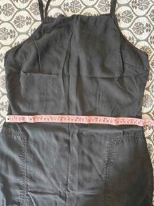 Chic Black Mini Slip Dress