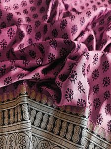 Pure Mulberry Silk Tanchoi Saree