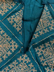 Elegant Teal Embroidered Kurta
