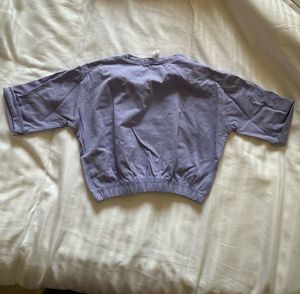 Purple Crop Top